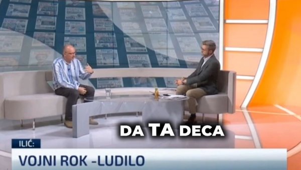 ОПОЗИЦИОНИ НОВИНАР ПУТЕМ ШОЛАКОВЕ ТВ ПОРУЧИО: Војска нам не треба, треба признати независно Косово (ВИДЕО)