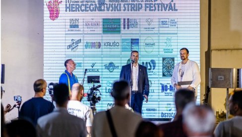 PREMIJER MILOJKO SPAJIĆ OTVORIO 18. HERCEGNOVSKI STRIP FESTIVAL: Na okupu svetska elita strip crtača