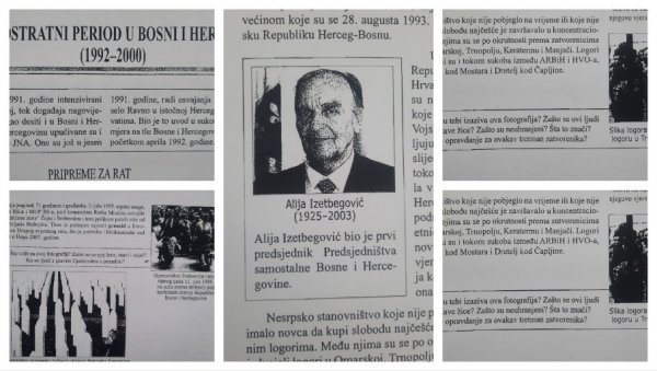 СРПСКА ДЕЦА ЧИТАЈУ ДА СУ СРБИ АГРЕСОРИ: Негативан наратив о нашем народу у Федерацији БиХ