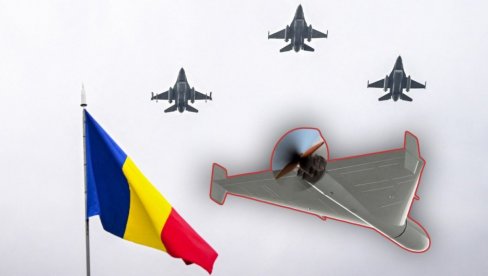 NEBO NATO-A OTVORENO ZA RUSKE DRONOVE: Rumunski F-16 nisu smeli da obore šahid iz bizarnog razloga