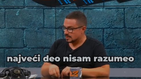 Шолаков новинар поновио да је Косово независна држава, па поручио: Није страшно копати литијум, само не у Србији!