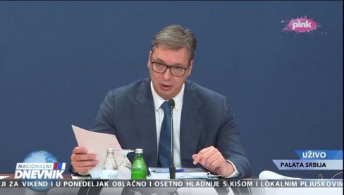 VUČIĆ DETALJNO OBJASNIO: Ovo je prva mera i srpski potez po pitanju KiM