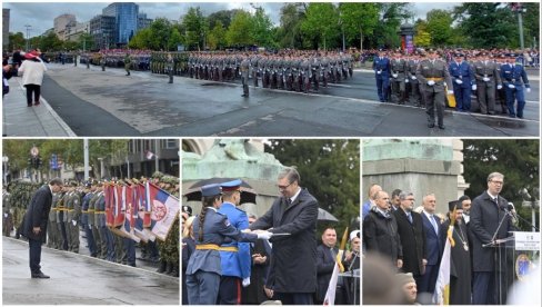 ВУЧИЋ НА ПРОМОЦИЈИ НАЈМЛАЂИХ ОФИЦИРА: Председник им послао снажну поруку - Ви сте наша снага и бедем (ФОТО/ВИДЕО)