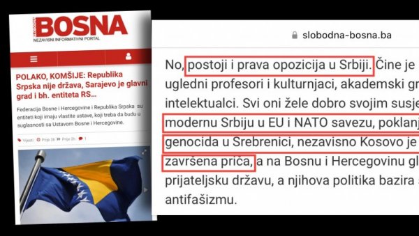 ИСЛАМИСТИ ПОДРЖАЛИ ОПОЗИЦИЈУ: Ђилас, Мариника и екипа су храбри људи који признају независно Косово и геноцид у Сребреници