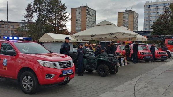 НЕДЕЉА СЕКТОРА ЗА ВАНРЕДНЕ СИТУАЦИЈЕ У КРАГУЈЕВЦУ: Oдржан тактичко-технички збор