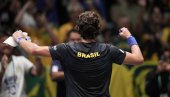BRAZILAC SE SNAŠAO NA ZELENOJ POVRŠINI: Čileanac se oslanja na servis!
