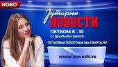 ЈУТАРЊЕ НОВОСТИ: И овог петка пратите најактуелнија дешавања у уживо програму на нашем порталу (ВИДЕО)