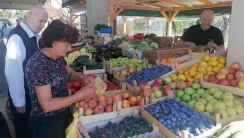 ПРИПРЕМА ЗИМНИЦЕ У ТОКУ, ТРГОВЦИ ТРЉАЈУ РУКЕ: Добра понуда на зелењаку у Вршцу, а цене углавном ниже него у маркетима