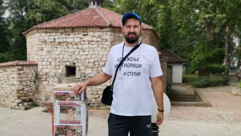 POKRENUO BUJICU DOBROTE: Dragan Stupar, iz Čelareva, pomaže bolesnima i siromašnima, sada mu se pridružili i drugi humani ljudi