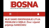 НА ИСТОМ ЗАДАТКУ, СВЕ ТЕМПИРАЛИ ЗА ОВАЈ ДАН: Опозиција, Шолакови медији и босански исламисти у заједничкој кампањи против Србије! (ФОТО)