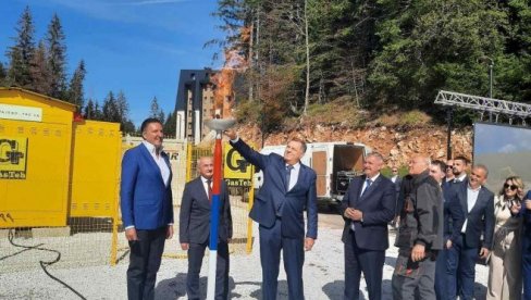 OTVOREN GASOVOD PALE-JAHORINA: Dodik: U planu da plin stigne i do Banjaluke i Trebinja