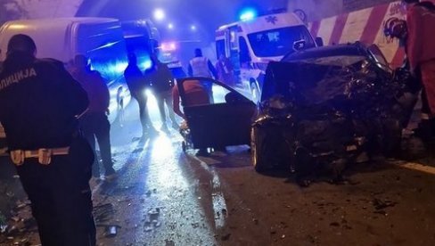 ВОЗИЛО ПОТПУНО СМРСКАНО: Језива несрећа на путу Чачак–Пожега (ФОТО)