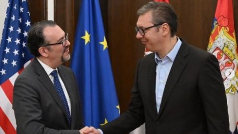 VUČIĆ SA KASANOFOM: Naglasio sam izuzetno tešku i složenu situaciju na KiM - Srbija ostaje posvećena razgovoru i mirnom rešavanju problema