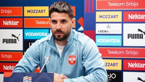 ОСЕТИО СЕ ПРИТИСАК И КОД ЊИХ И КОД НАС! Александар Митровић о Албанија - Србија: Мислим да је било - фер!