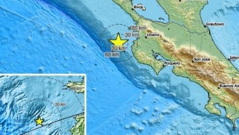 СНАЖНО СЕ ТРЕСЛО: Регистрован земљотрес јачине преко 6 степени по Рихтеру