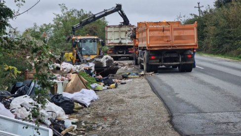 UKOLONJENA DIVLJA DEPONIJA:  Akcija inspekcije i Čitoće u Belom potoku`