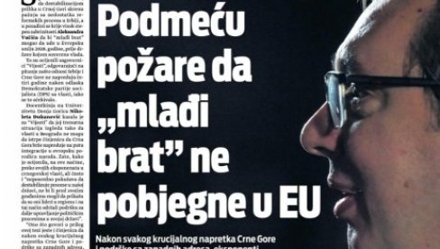 NE STAJE MRŽNJA PROTIV VUČIĆA I NAŠE DRŽAVE: Šolakove Vijesti nastavile kampanju, optužuju Srbiju da koči put Crne Gore u EU