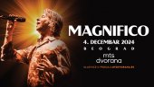 MAGNIFIKO 04. DECEMBRA PRVI PUT U MTS DVORANI: Karte u prodaji od danas na mtsdvorana.rs i na blagajni mts Dvorane