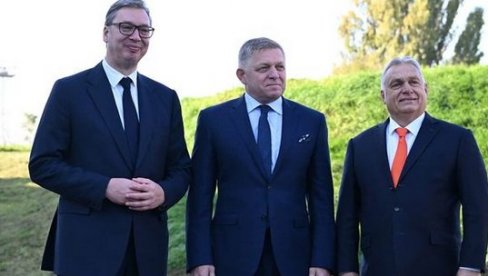 VUČIĆ POSLE SUSRETA SA FICOM I ORBANOM: Samo nas trojica u Evropi smemo da izgovorimo reč — mir