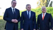 VUČIĆ POSLE SUSRETA SA FICOM I ORBANOM: Samo nas trojica u Evropi smemo da izgovorimo reč — mir