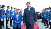 ВУЧИЋ СУТРА СА УРСУЛОМ ФОН ДЕР ЛАЈЕН: Председница Европске комисије у посети Србији ВУЧИЋ СУТРА СА УРСУЛОМ ФОН ДЕР ЛАЈЕН: Председница Европске комисије у посети Србији