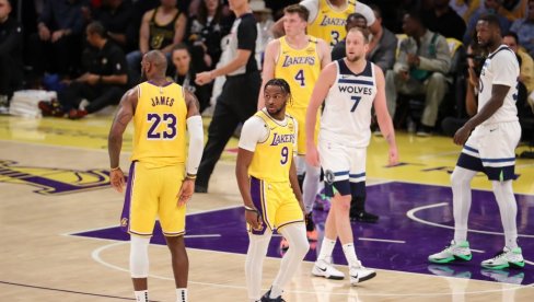 ИСТОРИЈА У ЛОС АНЂЕЛЕСУ: Оно што су Леброн и Брони Џејмс урадили до сада нико није, а тек Дончић... (ВИДЕО)