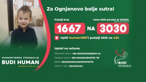 MALI OGNJEN IMA AUTIZAM: Dečaku potrebna pomoć za lečenje u inostranstvu