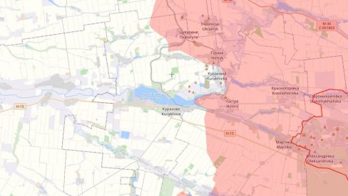 PALO JOŠ JEDNO VAŽNO MESTO: Rusi zauzeli Cukurino (MAPA)