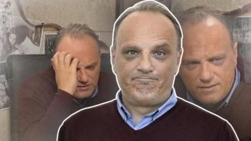 SA DUGOM BRADOM, U POPOVSKOJ MANTIJI: Čurović fotografijom iznenadio pratioce