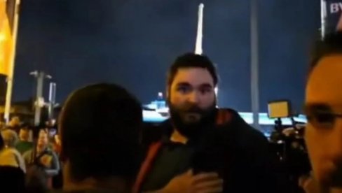 RISTIĆ I ŽUNIĆ U KLINČU NA PROTESTU: Opozicionari mitinguju kod mosta, pa se umalo ne potukoše (VIDEO)