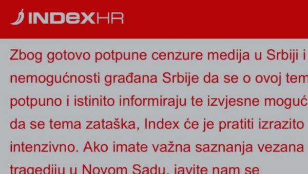 Овако изгледа специјални рат усташких и исламистичких медија против Србије! (ВИДЕО)