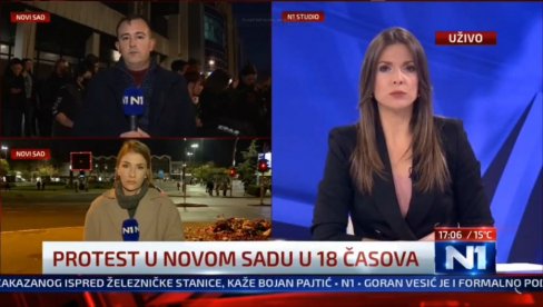 VODITELJKA N1 RAZOTKRILA: Ovo nije protest novosađana, dovode ljude širom Srbije (VIDEO)