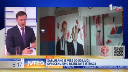 SINIŠA MALI GOST NA TV PRVA: Ministar govori o svim aktuelnim temama