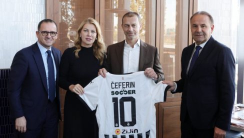 BIĆE PARTIZAN OPET SILA! Predsednik UEFA u gostima kod crno-belih