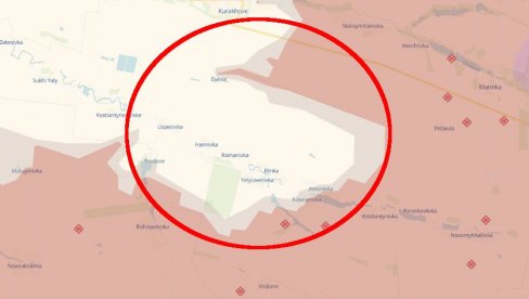 (MAPA) RUSI ŽESTOKO NAPREDOVALI U POSLEDNJA 24 SATA: Manje od 6 km do potpunog opkoljavanja ukrajinske vojske kod Kurahova