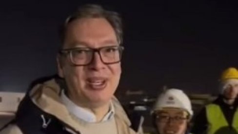 VUČIĆ POSLE POSETE RADNICIMA: Sa sendviča smo prešli na pljeskavice (VIDEO)