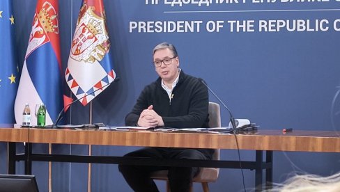 MORAMO DA POVEĆAMO KAPACITET SKLONIŠTA Predsednik Vučić o mogućnosti nuklearnog sukoba