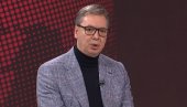 VUČIĆ NA RTS: Predsednik Srbije o odlukama Tužilaštva