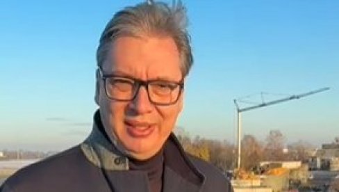 USPEO SAM DA VRATIM DVE FIRME Vučić se obratio iz Zemun polja: Prvi put spajamo aerodrom sa centrom grada, 20 posto radova završeno!