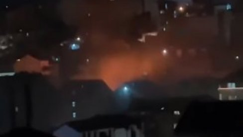 JOŠ JEDAN POŽAR U BEOGRADU: Nije poznato šta gori na Konjarniku (FOTO/VIDEO)