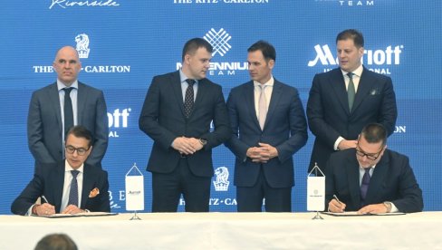 JUGOSLAVIJA POSTAJE RITZ-CARLTON: Millennium team i Marriott International potpisivanjem ugovora ozvaničili dolazak prestižnog brenda