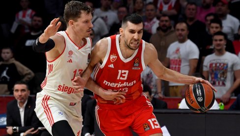 BAJERN SMO OSTAVILI IZA SEBE: Crvena zvezda protiv Spartaka nastavlja takmičenje u ABA ligi