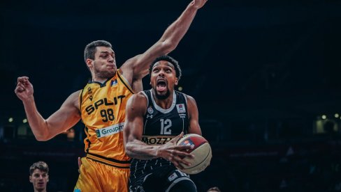 PARTIZAN RAZBIO SPLIT: Crno-beli nastavili sjajan niz u ABA ligi (FOTO)