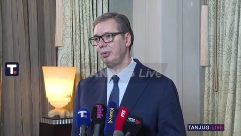 VUČIĆ PORUČIO: Dok sam ja predsednik Srbija neće priznati nezavisnost Kosova i biće vojno neutralna