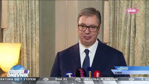 VUČIĆ O PROTESTU U BEOGRADU NA VODI: Više sam ja okupio ljudi u ciriškom hotelu