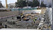 РАДОВИ ГОТОВИ ДО 1. СЕПТЕМБРА: Изградња подземне гараже у Влајковићевој тече по плану
