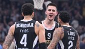 VELIKA ŠTETA ZA CRNO-BELE: Ranjeni Partizan bio blizu trijumfa, ali Asvel je osvojio Arenu!