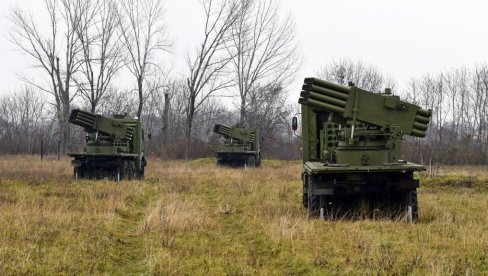 OGANJ ZA BEZBEDNOST SRBIJE: Raketaši Vojske Srbije na obuci (FOTO)