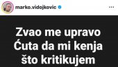 ВИДОЈКОВИЋ СЕ ПОЖАЛИО НА ЋУТУ: Назвао ме је зато што сам критивао опозицију, а онда је уследило (ФОТО)