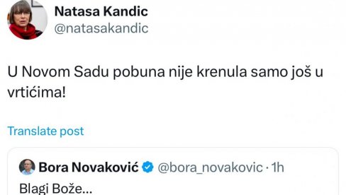 БОРА НОВАКОВИЋ И НАТАША КАНДИЋ: Злоупотребићемо и децу из вртића да бисмо срушили Вучића! (ФОТО)